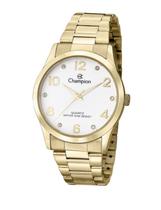 Relógio Champion Feminino - Dourado com Mostrador Branco