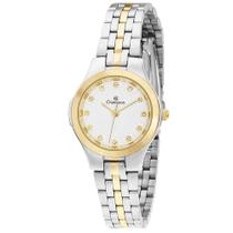 Relógio CHAMPION feminino dourado prata CN25458B