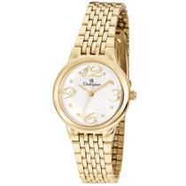 Relógio CHAMPION feminino dourado strass analógico CH24919H