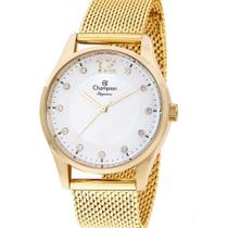 Relógio Champion Feminino Elegance Dourado - CN25743M