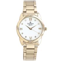 Relógio Champion Feminino Elegance Dourado - CN25958H