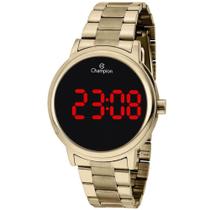 Relógio Champion Feminino Led Digital Dourado CH40115H