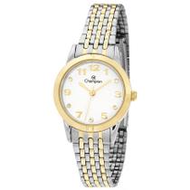 Relógio Champion Feminino Minimalista Misto CH24866B com Strass