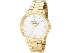 Relógio Champion Feminino Original Dourado Espelhado A Prova Dágua Relógio Champion Feminino Original Dourado Espelhado A Prova Dágua