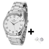 Relogio Champion Feminino Original Prova D'agua + Brinco