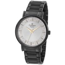 Relógio CHAMPION feminino preto cinza CN25921D