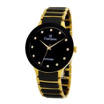 Relógio Champion Feminino Ref: Ca21875u Cerâmica Dourado