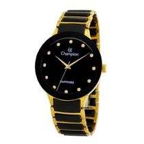 Relógio Champion Feminino Ref: Ca21875u Cerâmica Dourado Relógio Champion Feminino Ref: Ca21875u Cerâmica Dourado