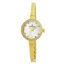 Relógio Champion Feminino Ref: Cf25063h Bracelete Dourado