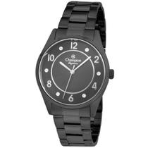 Relógio Champion Feminino Ref: Cn25690c Casual Black