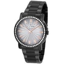 Relógio Champion Feminino Ref: Cn27250d Casual Black