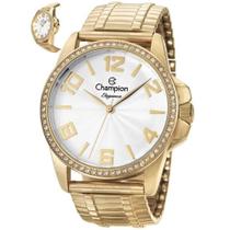 Relógio Champion Feminino Ref: Cn27821h Casual Dourado
