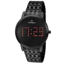 Relógio Champion Feminino Ref: Cn40008d Digital LED Black