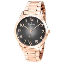 Relógio CHAMPION feminino rosê cinza CN24404P