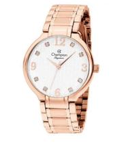Relógio Champion Feminino - Rosê com Fundo Branco