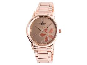 Relogio champion feminino rose visor chocolate cn24066r Relogio champion feminino rose visor chocolate cn24066r