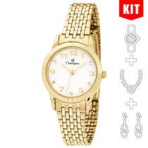 Relógio CHAMPION KIT feminino dourado CH24866W Relógio CHAMPION KIT feminino dourado CH24866W