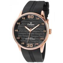 Relógio CHAMPION masculino analógico preto rosê CH30206P Relógio CHAMPION masculino analógico preto rosê CH30206P