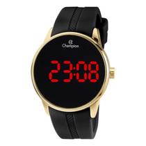Relógio Champion Masculino Dourado Digital Original - CH40188P