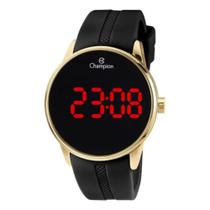 Relógio Champion Masculino Dourado Digital Original - CH40188P