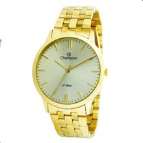 Relógio Champion Masculino Dourado Slim Relógio Champion Masculino Dourado Slim