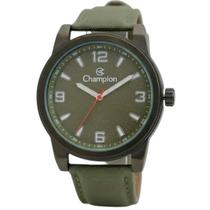 Relogio Champion Masculino Preto com Pulseira Nylon E Couro com detalhes em branco modelo CH30304G