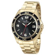 Relógio Champion Masculino Ref: Ca31248u Casual Aço Dourado