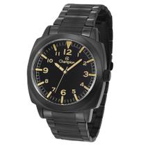Relógio Champion Masculino Ref: Ch30297d Retangular Black Relógio Champion Masculino Ref: Ch30297d Retangular Black