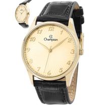 Relógio Champion Masculino Ref: Cn20551b Casual Dourado