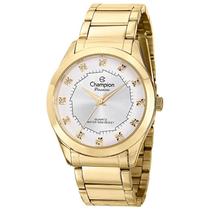 Relógio CHAMPION Passion feminino dourado strass CH24759H Relógio CHAMPION Passion feminino dourado strass CH24759H