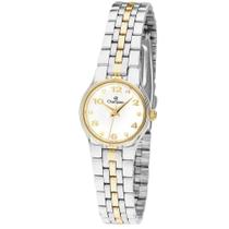 Relógio Champion Prata Dourado Feminino CH25141B