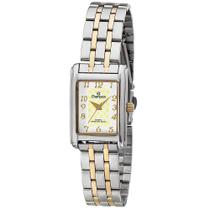 Relógio CHAMPION retangular prata feminino CH27327B Relógio CHAMPION retangular prata feminino CH27327B