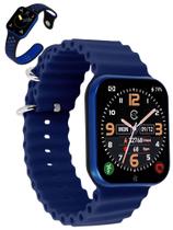 Relógio Champion SmartWatch - CH50033S - 2 Pulseiras - Azul e Outra Preta
