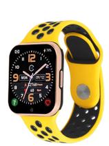 Relógio Champion SmartWatch - CH50033U - 2 Pulseiras - Amarelo e outra Preto