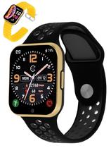 Relógio Champion Smartwatch Ch50033Z 2 Pulseiras Amarela E