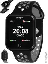 Relógio Champion Smartwatch Preto e Cinza Bluetooth 4.0 CH50006d