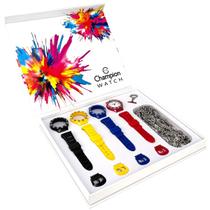 Relógio Champion Sports Troca Pulseiras Analógico CP31001B Relógio Champion Sports Troca Pulseiras Analógico CP31001B