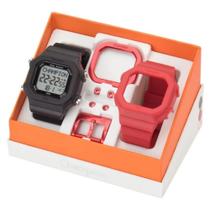 Relógio Champion Troca Pulseira Prata Unissex CP40180X