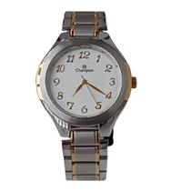 Relogio Champion unissex kit 3x1 Prata CH24259E