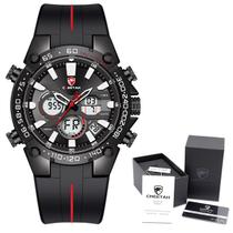 Relógio CHEETAH CH16011BRB Esportivo Masculino de Silicone à Prova d'água Relógio CHEETAH CH16011BRB Esportivo Masculino de Silicone à Prova d'água