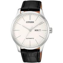 Relógio Citizen Automático Masculino Pulseira Couro Social TZ20788N