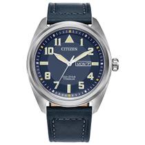 Relógio Citizen BM8568-01L Eco-Drive Titânio com Pulseira Azul Relógio Citizen BM8568-01L Eco-Drive Titânio com Pulseira Azul