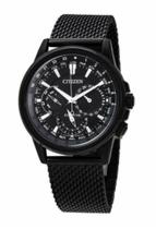 Relógio Citizen EcoDrive Calendrier Chrono World Time BU2025-76E