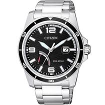 Relógio CITIZEN masculino analógico prata preto TZ31196T