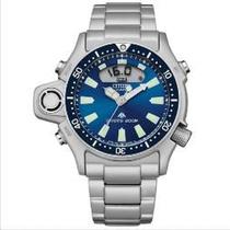 Relógio Citizen Masculino - Aqualand Promaster - Divers 200M - Prata com Mostrador Azul