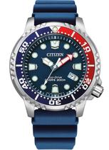 Relógio Citizen Masculino EcoDrive Promaster Diver Pepsi 20 Atm BN016806LN