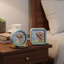 Relógio Com Alarme De Parede E Mesa Cozinha Sala Quarto Decorativo Moderno Capivara Relógio Com Alarme De Parede E Mesa Cozinha Sala Quarto Decorativo Moderno Capivara