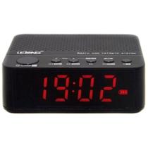 Relógio Com Bluetooth Le-674 Despertador Digital Elétrico de Mesa com Rádio AM/FM Qualidade Premium