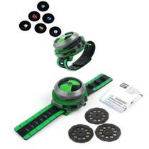 Relógio com projetor Toy fannuoyi Sweet Omnitrix para crianças