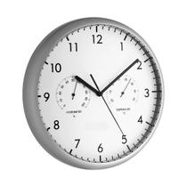 Relogio com termo-higrometro incoterm.